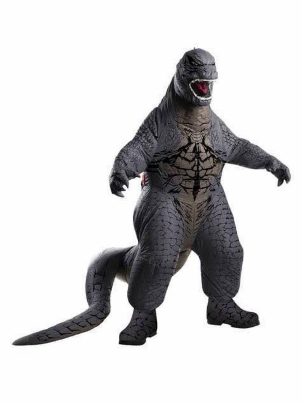 Inflatable Gray Godzilla Costume-youth
